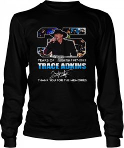 35 Years Of Trace Adkins 1987 2022 Thank You For The Memories Shirt 1