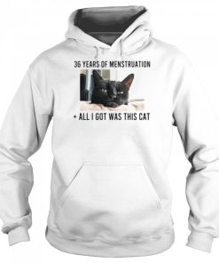 36 years of menstruation all I got was this cat shirt 3