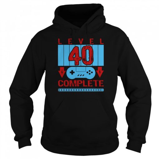 40 Geburtstag Level 40 Jahre Complete Manner Geschenk Langarmshirt Shirt