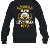 42 Anos Hombres Legendarios Nacidos en Mayo de 42 shirt
