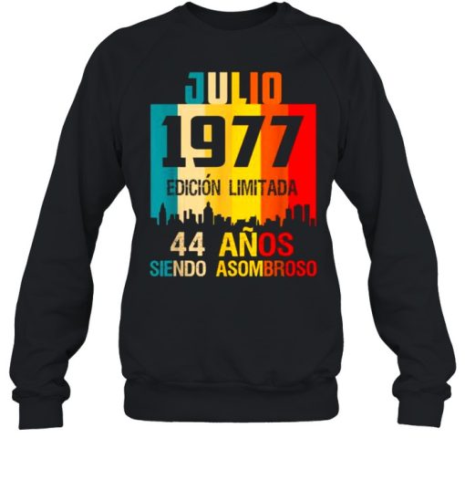 44 anos Julio 1977 Edicion limitada Spanish Camiseta T-Shirt