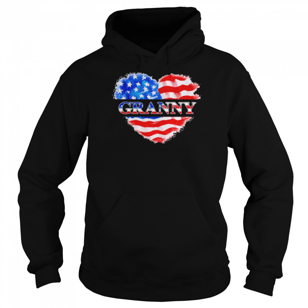 4th Of July Granny Heart Independence Shirt 4th Of July Granny Heart Independence Shirt