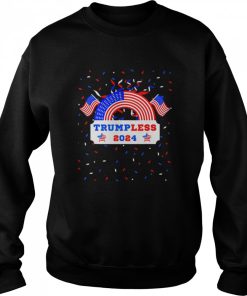 4th july 2022 patriotic proBiden antiTrump trumpless 2024 shirt 2