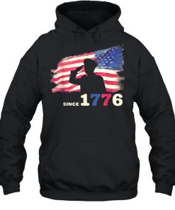 4th of July 1776 American Flag Shirt 3