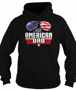 4th of July Family Matching All American Dad American Flag T Shirt 3