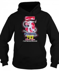 5 Albert Pujols St Louis Cardinals 703 Home Runs 4th most home runs in MLB history shirt 3