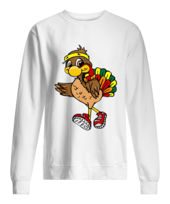 5k Turkey Trot Squad Pilgrim Thanksgiving Running shirt 2