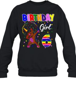 6th Birthday Black Girl 6 Years Old Awesome Unicorn Dabbing Shirt 1 6th Birthday Black Girl 6 Years Old Awesome Unicorn Dabbing Shirt 2