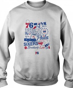 76 phila clap your hand ring the bell make some noise sixers brotherly shirt 1 76 phila clap your hand ring the bell make some noise sixers brotherly shirt 2