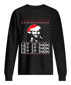 Pablo Escobar let it snow Christmas ugly sweater 1 Pablo Escobar let it snow Christmas ugly sweater 2