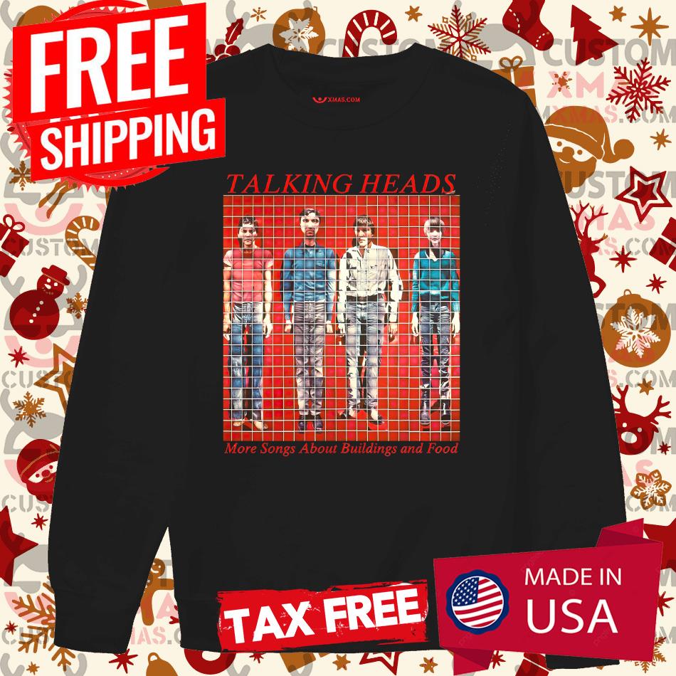 Talking Heads More Songs About Buildings and Food Punk Rock Retro Shirt Talking Heads More Songs About Buildings and Food Punk Rock Retro Shirt