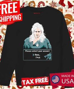 The Witcher Please Select Your Answer Hmmm Shirt 3