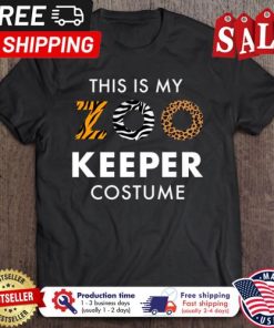 This is my zoo leopard keeper halloween shirt 5