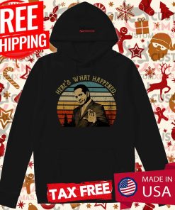Vintage Here’s What Happened Monk TV Show Shirt 1 Vintage Here's What Happened Monk TV Show Shirt 2