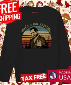 Vintage Here’s What Happened Monk TV Show Shirt 2 Vintage Here's What Happened Monk TV Show Shirt 3