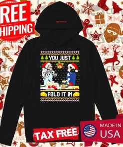 You Just Fold It In Schitts Creek Ugly Christmas 2021 Shirt 2