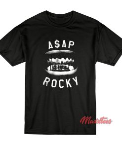 ASAP Rocky Goldie Grill T Shirt 1