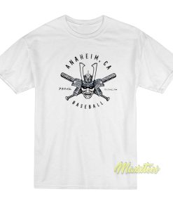 Anaheim Samurai Helmet Baseball T Shirt 1