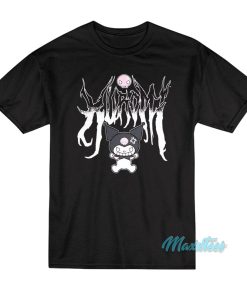 Angry Sanrio Kuromi Metal T Shirt 1