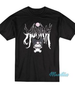 Angry Sanrio Kuromi Metal T Shirt 2