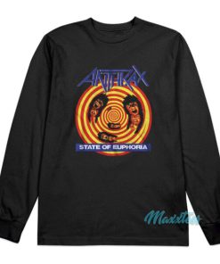 Anthrax State Of Euphoria Long Sleeve Shirt 1 Anthrax State Of Euphoria Long Sleeve Shirt 2