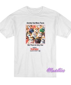 Anxiety Has Many Faces T Shirt 2