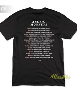 Arctic Monkeys Glitterball Tour T Shirt 1
