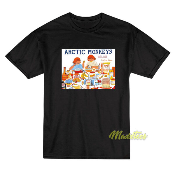 Arctic Monkeys Rock En Seine T-Shirt Arctic Monkeys Rock En Seine T-Shirt