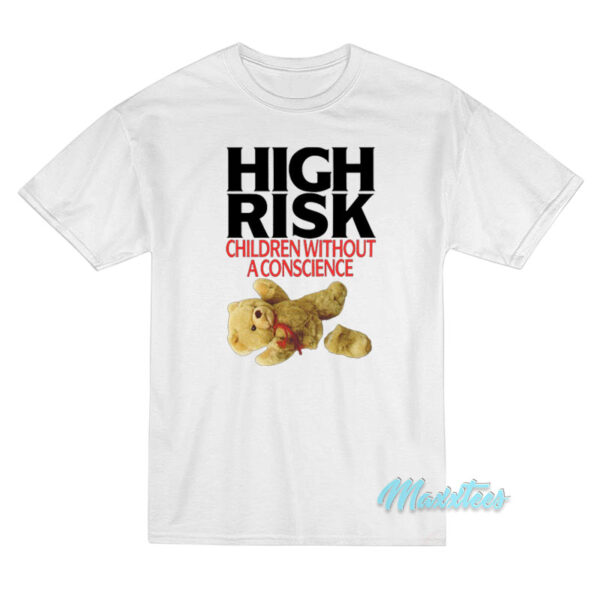 Asap Rocky High Risk Teddy Bear T-Shirt Asap Rocky High Risk Teddy Bear T-Shirt