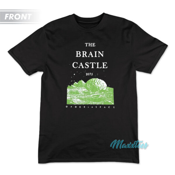Asap Rocky The Brain Castle Order In Space T-Shirt Asap Rocky The Brain Castle Order In Space T-Shirt