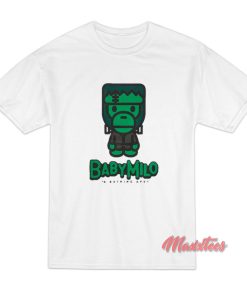 Baby Milo Frankenstein Halloween T Shirt 1