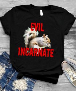 Beware The Killer Squirrels Funny Evil Incarnate Retro Halloween Day Party Big shirt