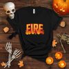 Fire Outfit Matching Clothes Couples Funny Halloween T Shirt