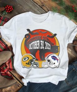 Green Bay Packers vs Buffalo Bills Hgihmark Stadium October 30 2022 Halloween shirt