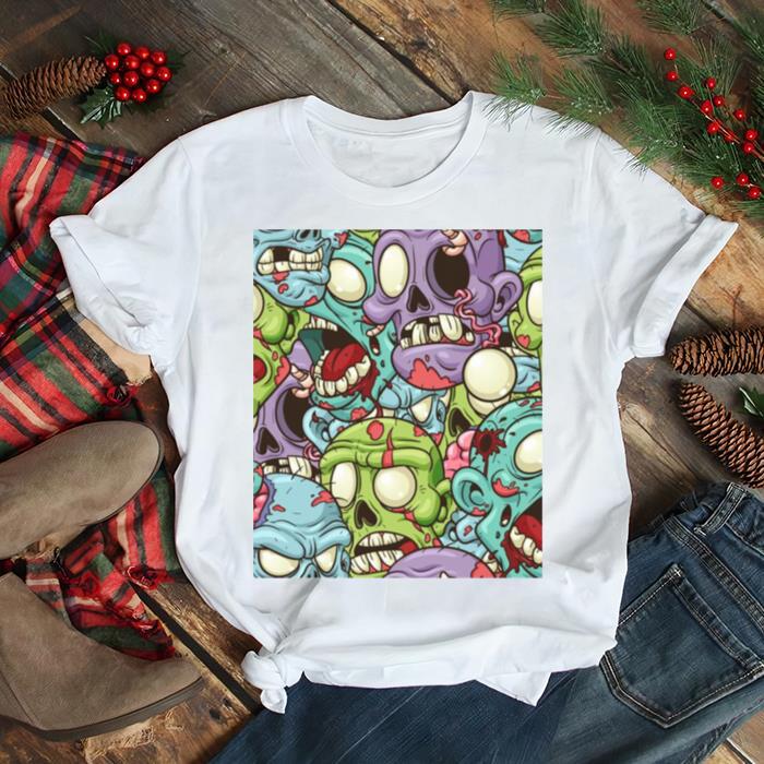 Halloween Art Zombies Love Brains Graphic shirt Halloween Art Zombies Love Brains Graphic shirt