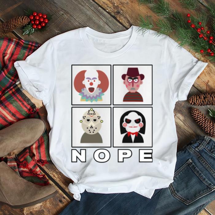 Halloween Characters Nope Movie 2022 shirt Halloween Characters Nope Movie 2022 shirt