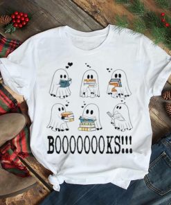 Halloween Ghost Books Nerd shirt
