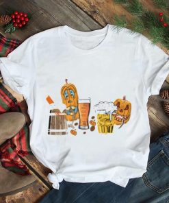Halloween Pumpkin Latte Beer Coffee Lover shirt