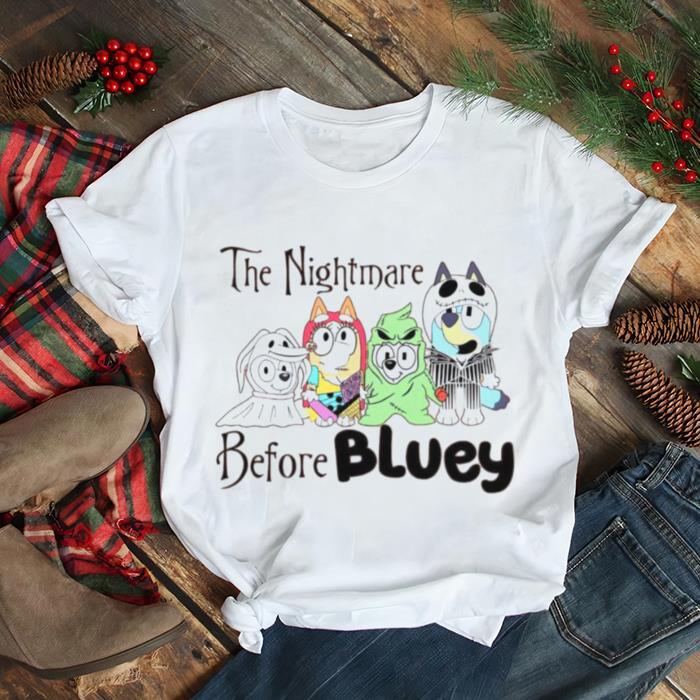 Halloween The Nightmare Before Bluey shirt Halloween The Nightmare Before Bluey shirt