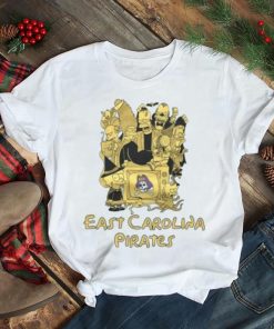 Halloween The Simpsons Family East Carolina Pirates T Shirt