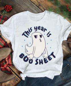 Halloween This Year Is Boo Sheet Cute Cartoon Ghost shirt