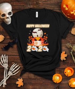 Happy Halloween Quarantine 2020 Funny Pumpkin In Face Mask T Shirt