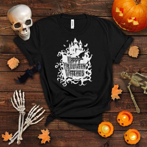 Happy Halloween Witches Funny Witch Halloween Costume T Shirt