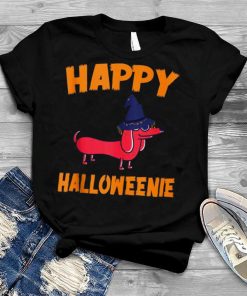 Happy Halloweenie Wiener Dog Costume Dachshund Halloween Tank ShirtTop Shirt