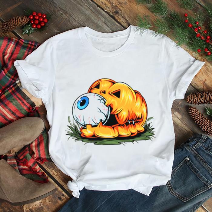 Horror Art Of Pumpkin Eye Halloween shirt Horror Art Of Pumpkin Eye Halloween shirt