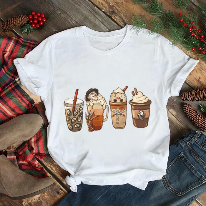 Horror Coffee Latte Halloween Shirt shirt Horror Coffee Latte Halloween Shirt shirt