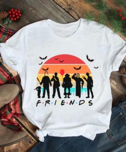 Horror Friends Vintage Happy Halloween Spooky Scary Pumpkin shirt