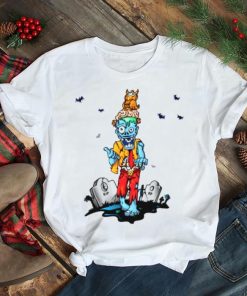 Horror Halloween Art Zombies Love Brains shirt
