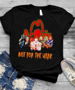 Horror Movie Characters Arby’s Not For The Weak Halloween 2023 T shirt