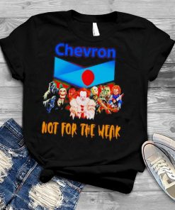 Horror Movie Characters Chevron Not For The Weak Halloween 2023 T shirt